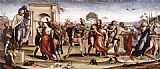 Il Sodoma The Rape of the Sabine Women painting